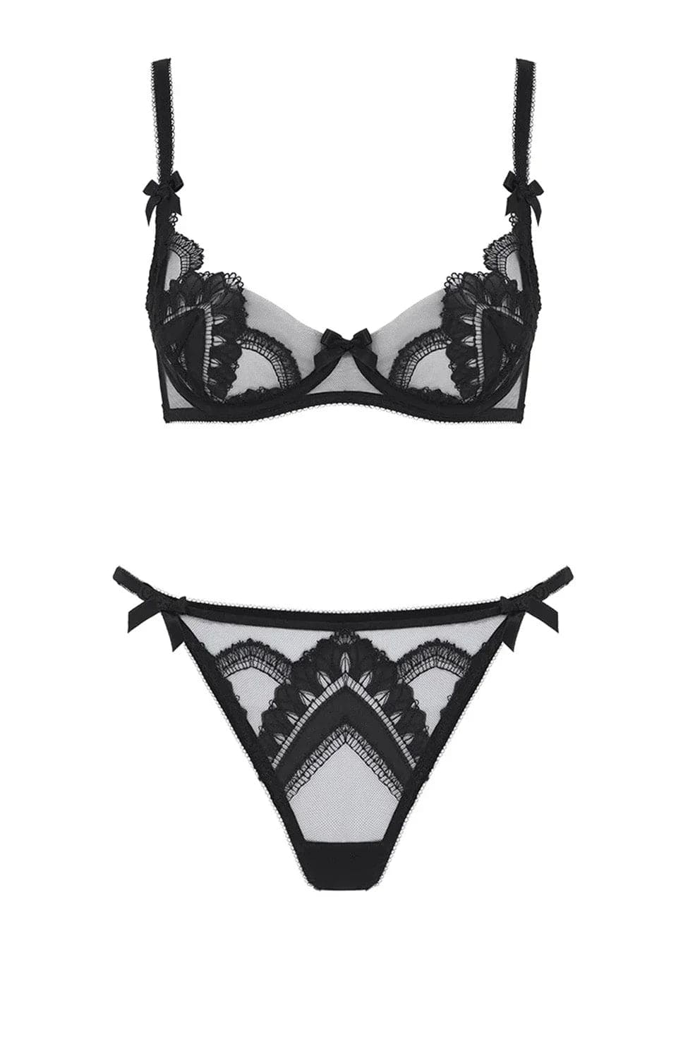 %shop_name_% Agent Provocateur_Alysia Bra and Thong Set _ Lingerie Sets_