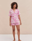 Loxodonta Organic Cotton Short Pajama Set