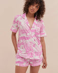 Loxodonta Organic Cotton Short Pajama Set