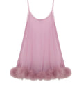 %shop_name_% Gilda & Pearl_Diana Silk and Marabou Feather Babydoll _ Loungewear_ 