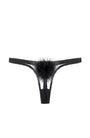 %shop_name_% Gilda & Pearl_Diana Silk and Marabou Feather Pom Pom Thong _ Underwear_ 