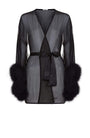 %shop_name_% Gilda & Pearl_Diana Silk and Marabou Feather Robe _ Loungewear_ 