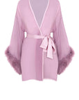 %shop_name_% Gilda & Pearl_Diana Silk and Marabou Feather Robe _ Loungewear_ 