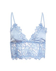 Whitney Embroidery Longline Triangle Bralette