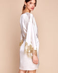 %shop_name_% Gilda & Pearl_Gina Silk and Lace Short Kimono _ Loungewear_ 