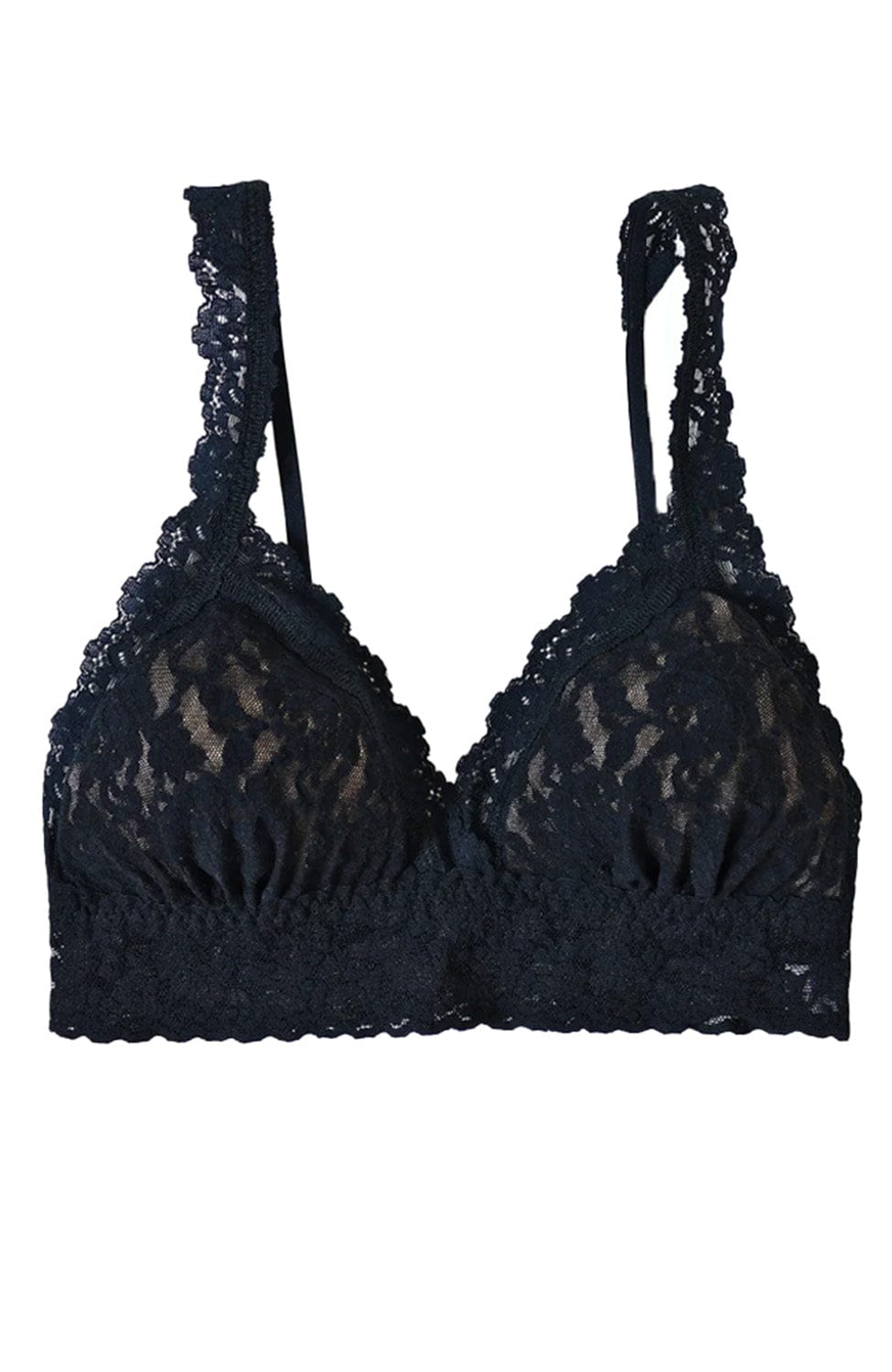 Signature Lace Padded Crossover Bralette