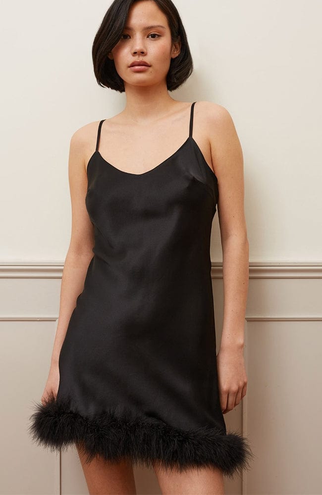 %shop_name_% Gilda &amp; Pearl_Kitty Feather Trim Slip Dress _ Loungewear_ 