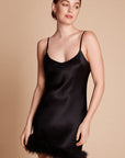 %shop_name_% Gilda & Pearl_Kitty Feather Trim Slip Dress _ Loungewear_ 