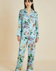 %shop_name_% Olivia von Halle_Lila Ceres Silk Pajama Set _ Loungewear_