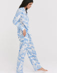 %shop_name_% Desmond & Dempsey_Loxodonta Organic Cotton Long Pajama Set _ Loungewear_ 