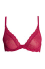 Feathers Contour Lace Plunge Bra