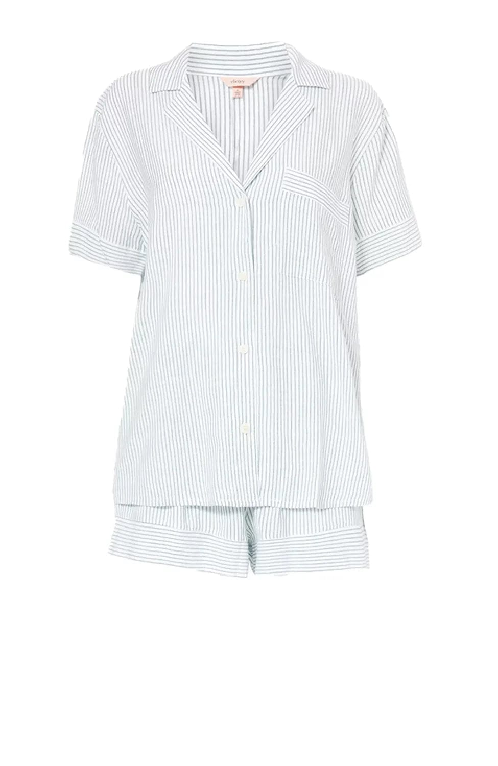 %shop_name_% Eberjey_Nautico Shortie Pajama Set _ Loungewear_