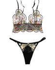 Ghana Midline Bralette and Thong Set