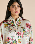 Celeste Maugham Silk Sleepshirt