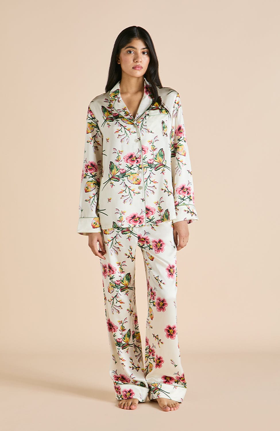 Lila Maugham Silk Pajama Set