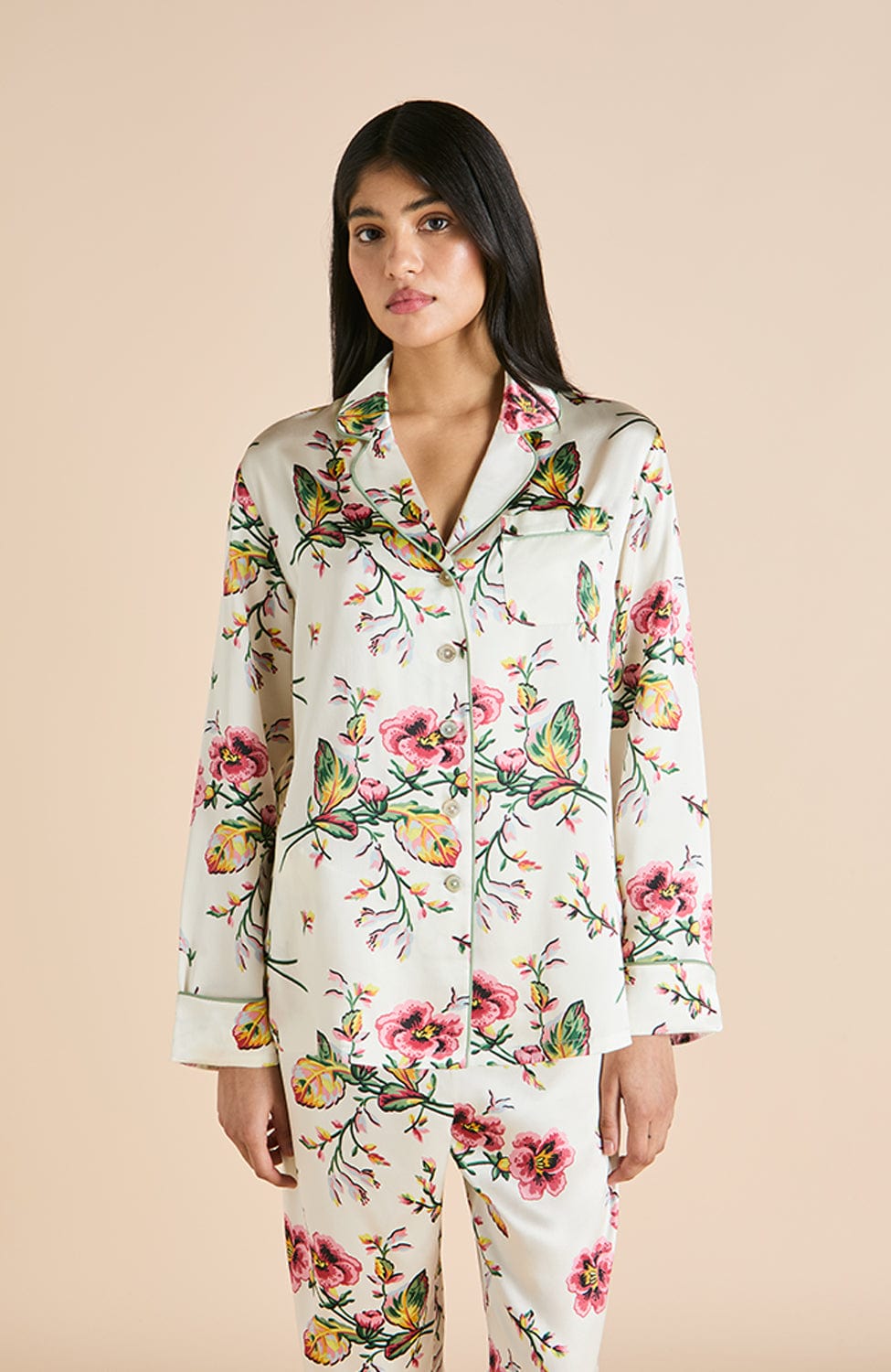 Lila Maugham Silk Pajama Set