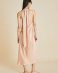 Greta Shell Silk Long Slip Dress