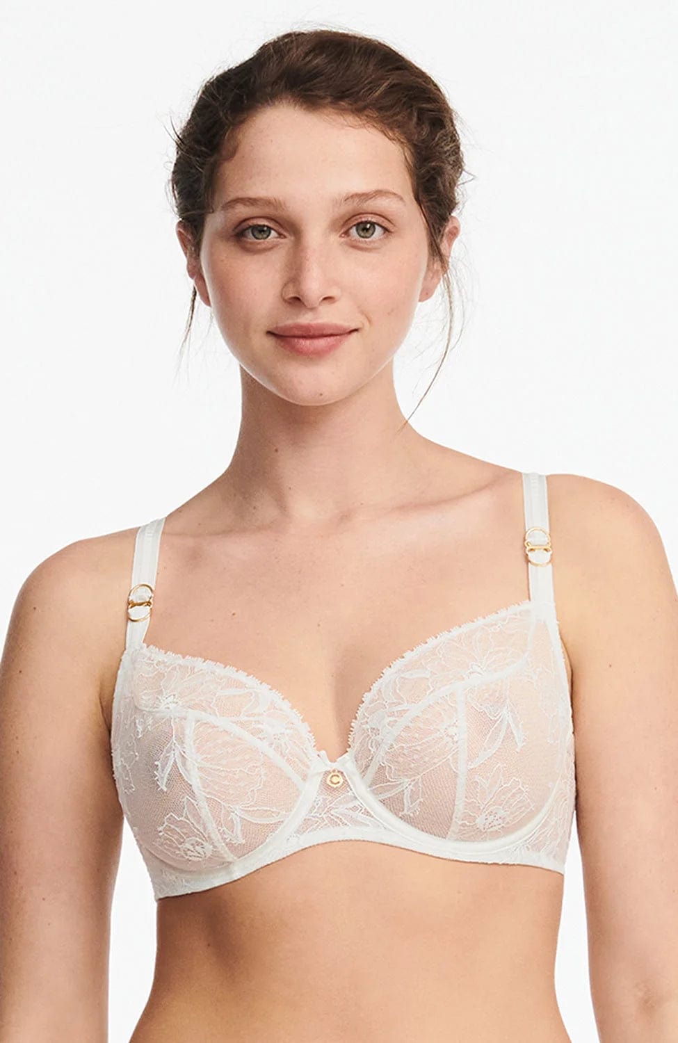 %shop_name_% Chantelle_Orchids Covering Underwired Bra and Brief Set _ Lingerie Sets_