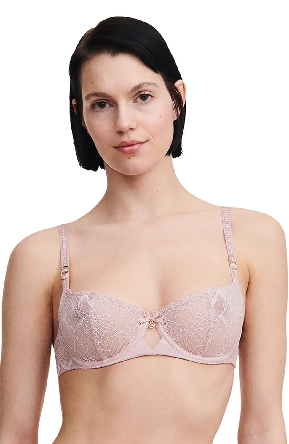 %shop_name_% Chantelle_Orchids Half-Cup Balcony Bra _ Bras_ 