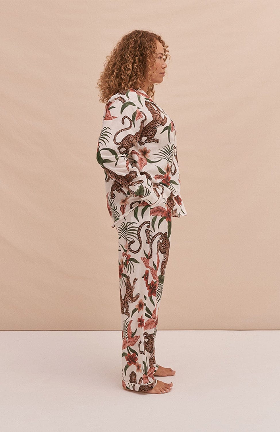 %shop_name_% Desmond &amp; Dempsey_Soleia Organic Cotton Long Pajama Set _ Loungewear_ 