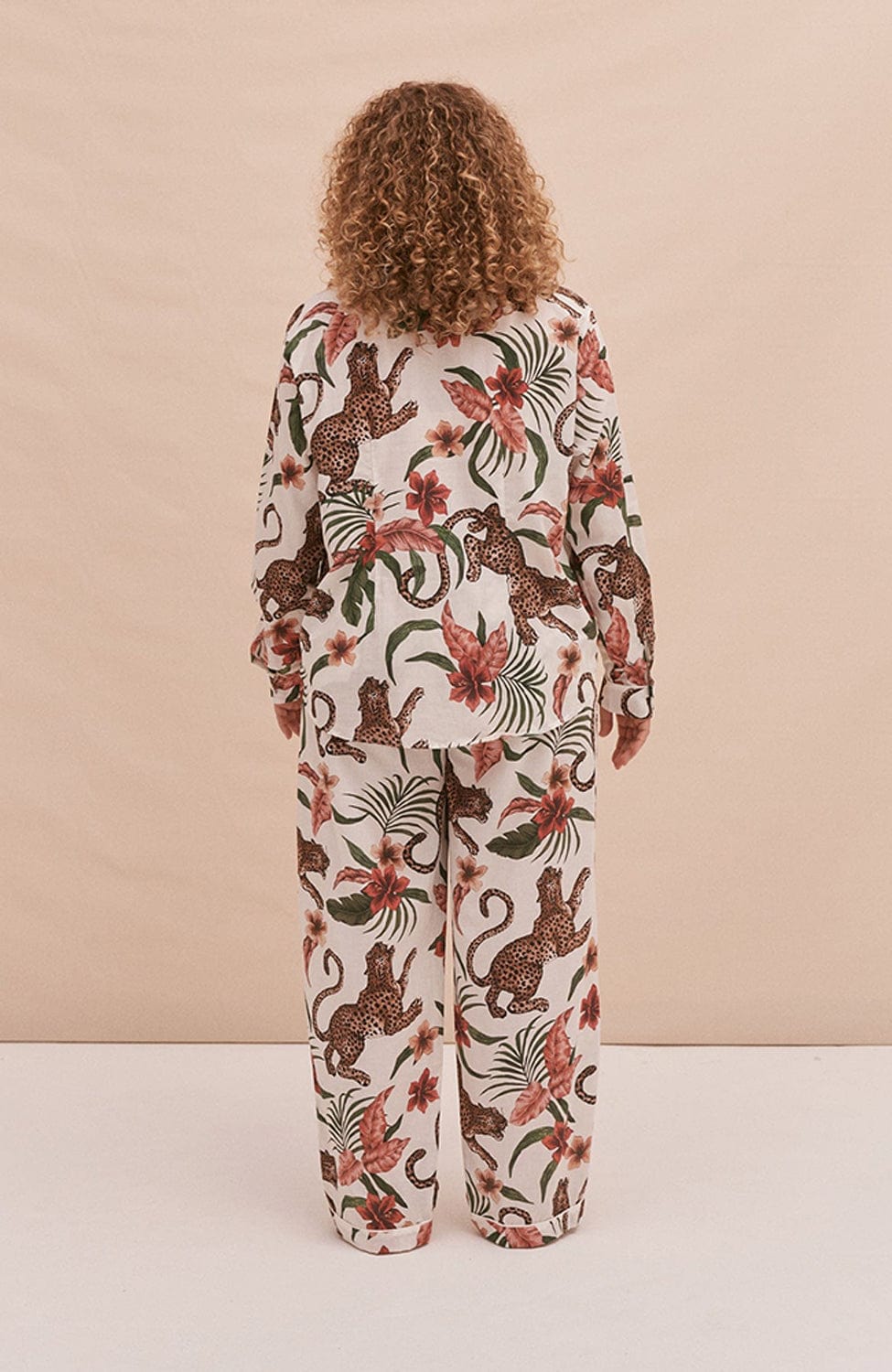 %shop_name_% Desmond &amp; Dempsey_Soleia Organic Cotton Long Pajama Set _ Loungewear_ 