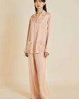 %shop_name_% Olivia von Halle_Yves Shell Silk Pajama Set _ Loungewear_