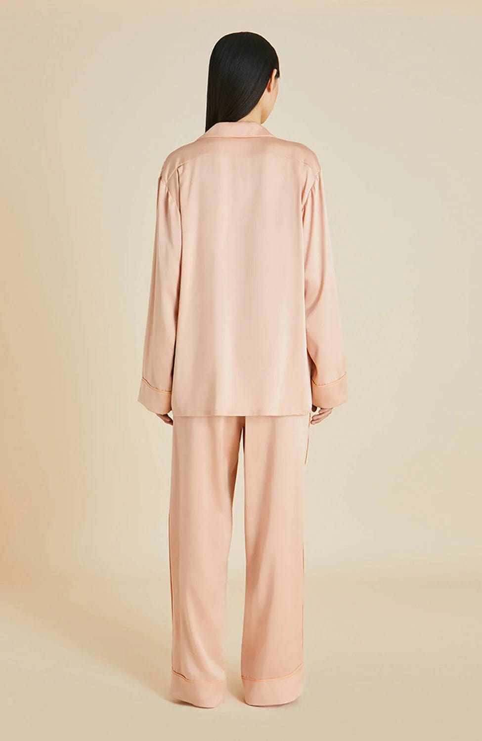 %shop_name_% Olivia von Halle_Yves Shell Silk Pajama Set _ Loungewear_