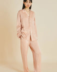 %shop_name_% Olivia von Halle_Yves Shell Silk Pajama Set _ Loungewear_