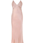 %shop_name_% Olivia von Halle_Issa Oyster Silk Slip Dress _ Loungewear_ 3360.00