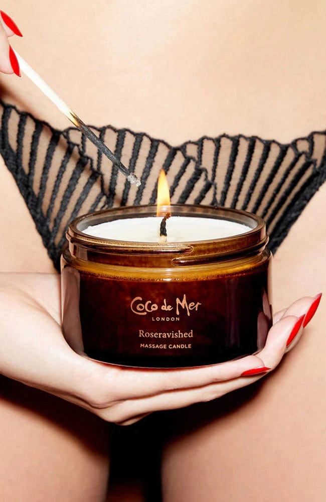 %shop_name_% Coco de Mer_Roseravished Massage Candle _ Accessories_ 500.00