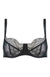 %shop_name_% Fleur of England_Signature Black Lace Balcony Bra _ Bras_ 1200.00