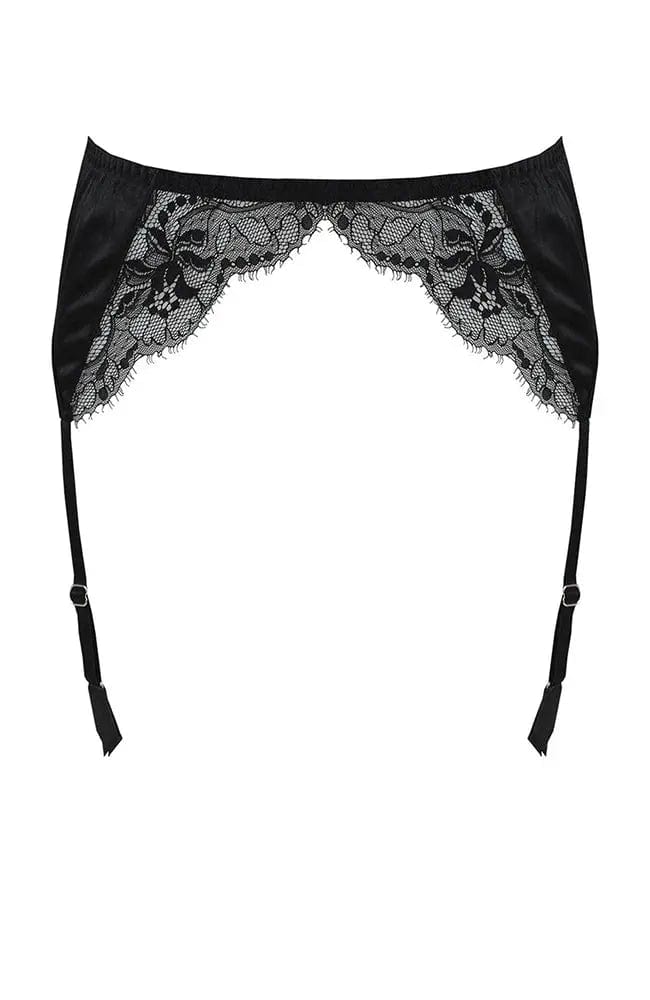 %shop_name_% Fleur of England_Signature Black Lace Suspender _ Underwear_ 1100.00