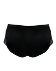 %shop_name_% Fleur of England_Signature Black Silk French Knicker _ Loungewear_ 1470.00