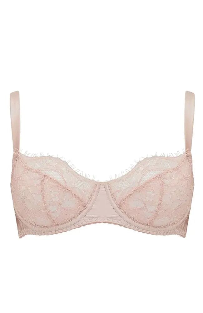 %shop_name_% Fleur of England_Signature Blush Lace Balcony Bra _ Bras_ 1200.00