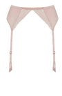 %shop_name_% Fleur of England_Signature Blush Lace Silk Suspender Belt _ Underwear_ 1100.00